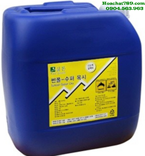 Hóa chất tẩy trắng Oxy chuyên dụng Hàn Quốc
